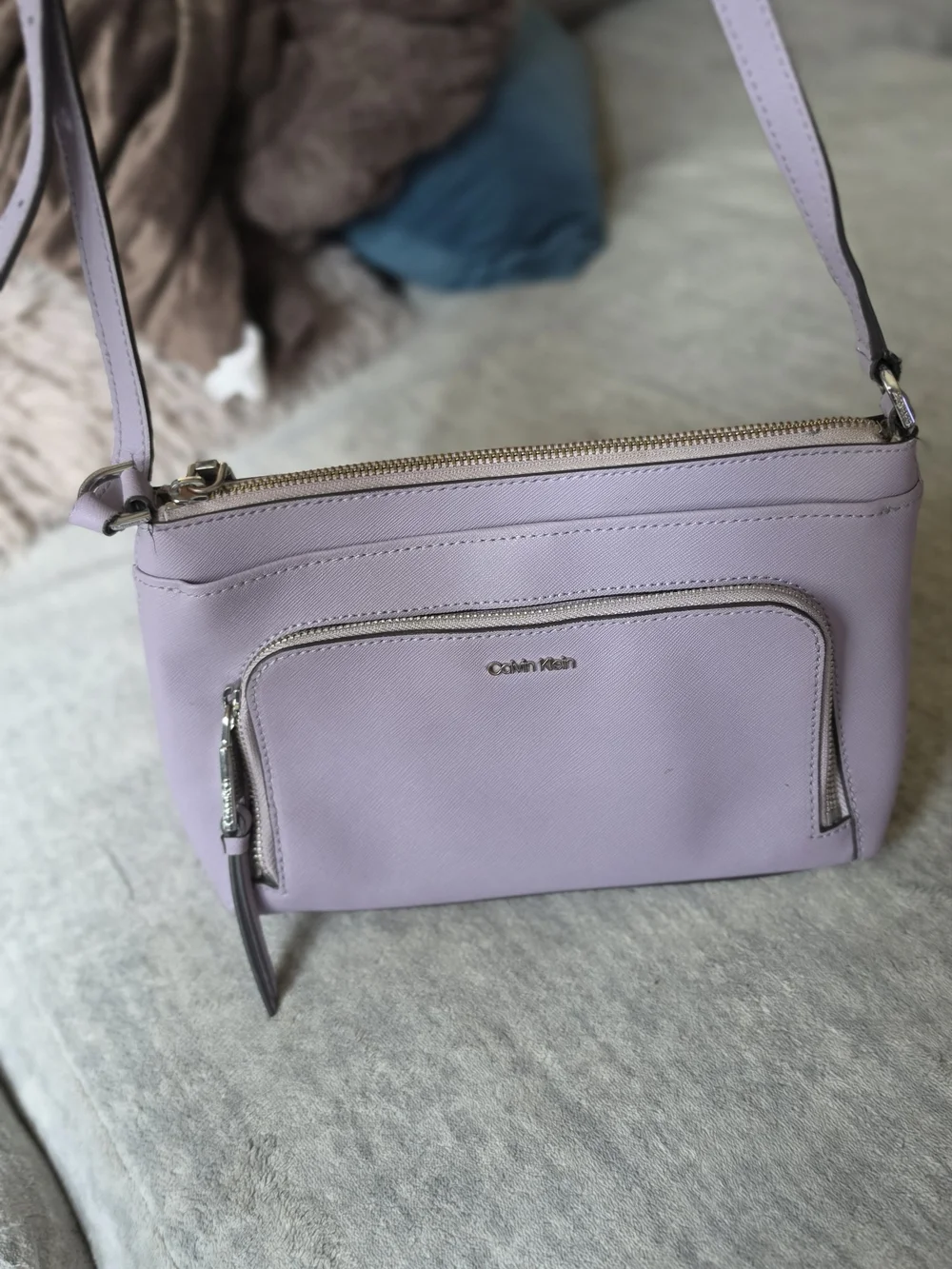 Calvin Klein Lilac Crossbody Bag